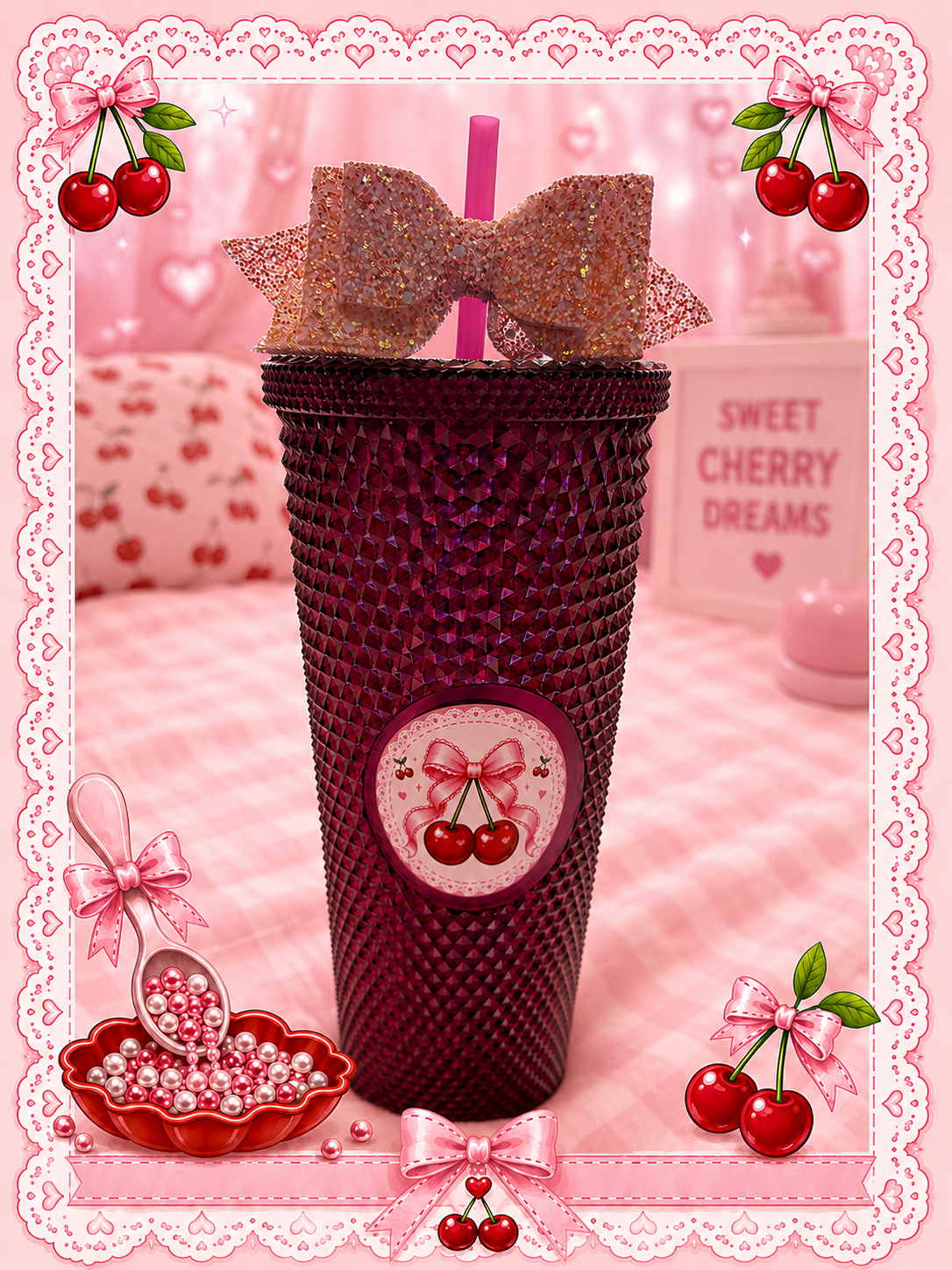 Charming Cherries Tumblers